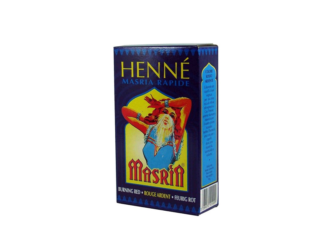 Henna gorąca czerwień