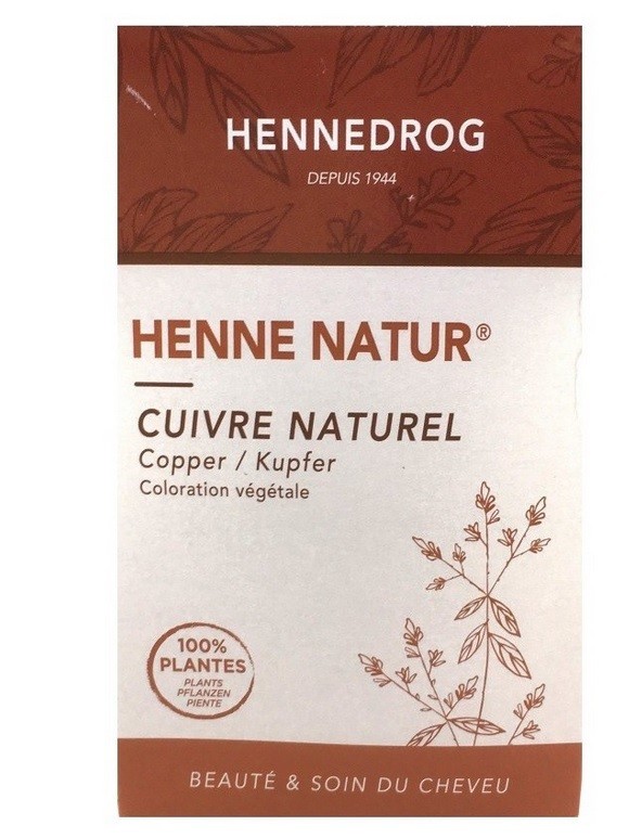 Henna naturalna miedź
