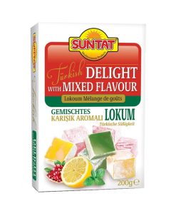 Lokum owocowe miks smaków Suntat 200g