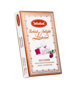 Lokum o smaku różanym Sebahat 200g