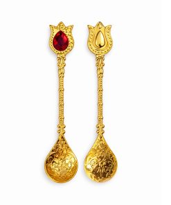 Łyżeczka do kawy, herbaty złota 1szt