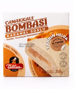 Chałwa z nadzieniem karmelowym Tatlan 250g